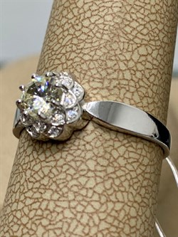 *Кольцо р.18,5 Бриллианит Фианит арт. 1-4003р220-009 Вес 1,97 г - фото 226421 *Кольцо р.18,5 Бриллианит Фианит арт. 1-4003р220-009 Вес 1,97 г - фото 226421