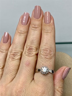 *Кольцо р.18,5 Бриллианит Фианит арт. 1-4003р220-009 Вес 1,97 г - фото 226424 *Кольцо р.18,5 Бриллианит Фианит арт. 1-4003р220-009 Вес 1,97 г - фото 226424