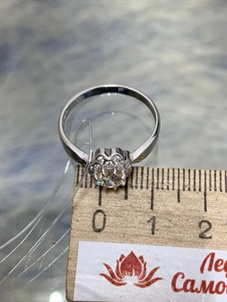 *Кольцо р.18,5 Бриллианит Фианит арт. 1-4003р220-009 Вес 1,97 г - фото 226426 *Кольцо р.18,5 Бриллианит Фианит арт. 1-4003р220-009 Вес 1,97 г - фото 226426