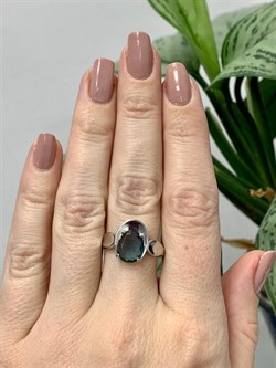 *Кольцо р.19,5 Топаз Лондон синт арт. к1115р111-р19,5-676 (Вес 2,40 г) - фото 226559 *Кольцо р.19,5 Топаз Лондон синт арт. к1115р111-р19,5-676 (Вес 2,40 г) - фото 226559