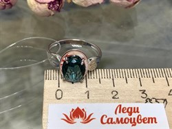 *Кольцо р.19,5 Топаз Лондон синт арт. к1115р111-р19,5-676 (Вес 2,40 г) - фото 226563 *Кольцо р.19,5 Топаз Лондон синт арт. к1115р111-р19,5-676 (Вес 2,40 г) - фото 226563