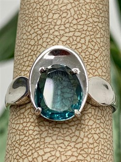 *Кольцо р.19,5 Топаз Лондон синт арт. к1115р111-р19,5-676 (Вес 2,40 г) - фото 226566 *Кольцо р.19,5 Топаз Лондон синт арт. к1115р111-р19,5-676 (Вес 2,40 г) - фото 226566