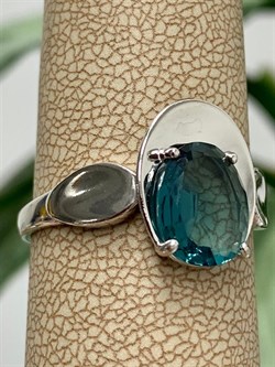 *Кольцо р.20 Топаз Лондон синт арт. к1115р111-р20-364 (Вес 2,5 г) - фото 226578 *Кольцо р.20 Топаз Лондон синт арт. к1115р111-р20-364 (Вес 2,5 г) - фото 226578