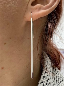 *Серьги Петли арт. 16661RH-293 (Вес 5.35 г) - фото 226582 *Серьги Петли арт. 16661RH-293 (Вес 5.35 г) - фото 226582