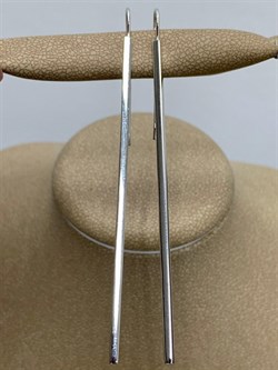 *Серьги Петли арт. 16661RH-293 (Вес 5.35 г) - фото 226586 *Серьги Петли арт. 16661RH-293 (Вес 5.35 г) - фото 226586