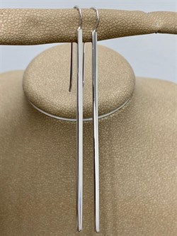 *Серьги Петли арт. 16661RH-293 (Вес 5.35 г) - фото 226587 *Серьги Петли арт. 16661RH-293 (Вес 5.35 г) - фото 226587