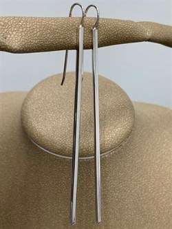 *Серьги Петли арт. 16661RH-293 (Вес 5.35 г) - фото 226588 *Серьги Петли арт. 16661RH-293 (Вес 5.35 г) - фото 226588