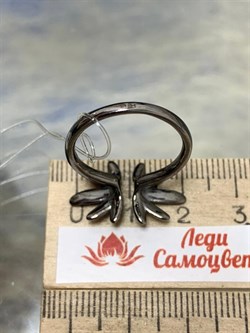 *Кольцо р.17,5 арт. R08345чр-664 Вес 3,31 г - фото 227140 *Кольцо р.17,5 арт. R08345чр-664 Вес 3,31 г - фото 227140