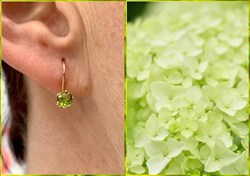 *Серьги Петли Хризолит иск арт. 166з-313 (Вес около 0,7 г) - фото 227163 *Серьги Петли Хризолит иск арт. 166з-313 (Вес около 0,7 г) - фото 227163