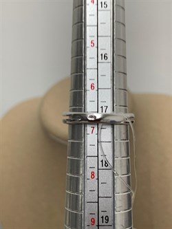 *Кольцо р.17 Морганит иск арт. TMR-025-434 Вес 3,37 г - фото 227219