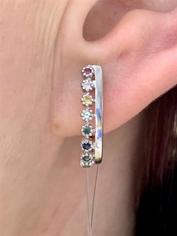 *Серьги Микс Турмалин арт. 90605р428-2,62-954 (Вес 2,62 г) - фото 227229 *Серьги Микс Турмалин арт. 90605р428-2,62-954 (Вес 2,62 г) - фото 227229