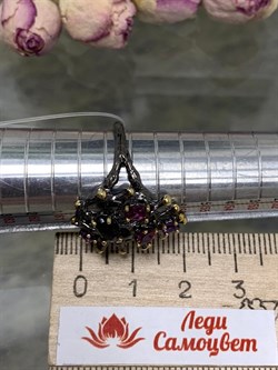 *Кольцо р.18 Микс Аметист Родолит Гранат арт. RR170962рз40110-993 (Вес около 4,68 г) - фото 227311 *Кольцо р.18 Микс Аметист Родолит Гранат арт. RR170962рз40110-993 (Вес около 4,68 г) - фото 227311