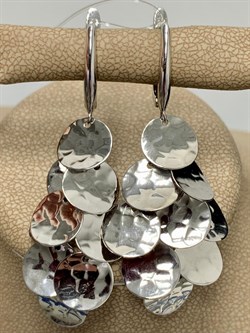 *Серьги Монисто арт. CTE-13418-L022-HAM-995 (Вес 7,52 г) - фото 227322 *Серьги Монисто арт. CTE-13418-L022-HAM-995 (Вес 7,52 г) - фото 227322