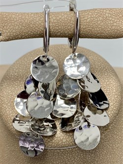 *Серьги Монисто арт. CTE-13418-L022-HAM-995 (Вес 7,52 г) - фото 227323 *Серьги Монисто арт. CTE-13418-L022-HAM-995 (Вес 7,52 г) - фото 227323