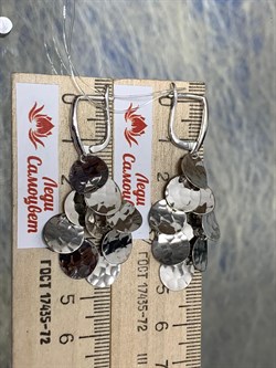 *Серьги Монисто арт. CTE-13418-L022-HAM-995 (Вес 7,52 г) - фото 227325 *Серьги Монисто арт. CTE-13418-L022-HAM-995 (Вес 7,52 г) - фото 227325