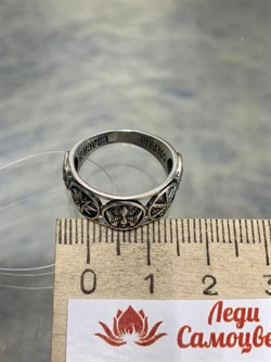 *Кольцо р.16,5 Оксид арт. К-2274о-265 Вес 3,15 г - фото 227437 *Кольцо р.16,5 Оксид арт. К-2274о-265 Вес 3,15 г - фото 227437