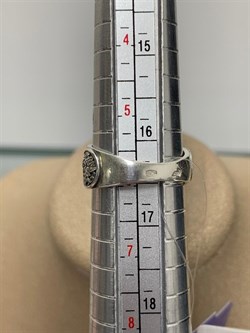 *Кольцо р.16,5 Оксид арт. К-2274о-265 Вес 3,15 г - фото 227445 *Кольцо р.16,5 Оксид арт. К-2274о-265 Вес 3,15 г - фото 227445