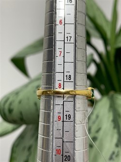 *Кольцо р.18,5 Зеленый Агат арт. К-3714злс409-460 (Вес около 2,27 г) - фото 227459 *Кольцо р.18,5 Зеленый Агат арт. К-3714злс409-460 (Вес около 2,27 г) - фото 227459