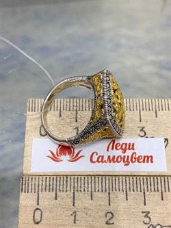 *Кольцо р.18 Марказит арт. MR01246оз-419 Вес 5,36 г - фото 227626 *Кольцо р.18 Марказит арт. MR01246оз-419 Вес 5,36 г - фото 227626