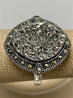 *Кольцо р.17 Марказит арт. MR01616о-1-213 Вес 6,66 г - фото 227642