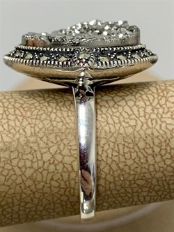 *Кольцо р.17 Марказит арт. MR01616о-1-213 Вес 6,66 г - фото 227649