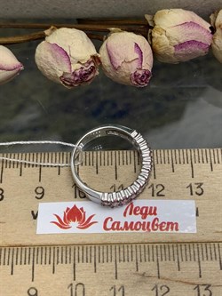 *Кольцо р.20 Розовый Фианит арт. 1-261р221-512, (Вес около 2,7-3 г) - фото 227682 *Кольцо р.20 Розовый Фианит арт. 1-261р221-512, (Вес около 2,7-3 г) - фото 227682