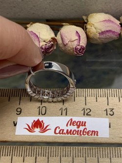 *Кольцо р.20 Розовый Фианит арт. 1-261р221-512, (Вес около 2,7-3 г) - фото 227683 *Кольцо р.20 Розовый Фианит арт. 1-261р221-512, (Вес около 2,7-3 г) - фото 227683