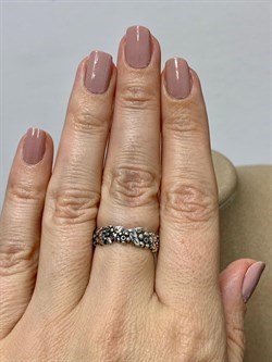 *Кольцо р.17,5 арт. К-0104о-669 Вес 3,25 г - фото 227736