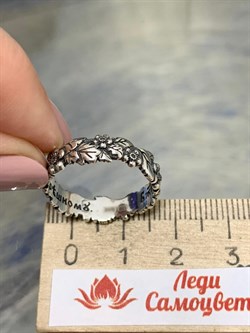 *Кольцо р.17,5 арт. К-0104о-669 Вес 3,25 г - фото 227745