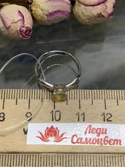 *Кольцо р.17,5 Опал Эфиопия арт. К-3459рс1170-588 (Вес около 1,7 г) - фото 227816