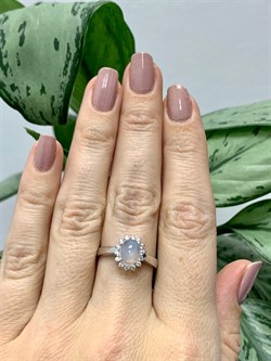 *Кольцо р.17,5 Опал Эфиопия арт. К-3728рк117000-076 (Вес около 2,43 г) - фото 227859