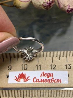 *Кольцо р.17,5 Опал Эфиопия арт. К-3728рк117000-076 (Вес около 2,43 г) - фото 227865