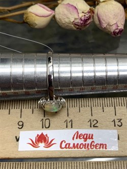 *Кольцо р.18,5 Опал Эфиопия арт. К-3728рк117000-087 (Вес около 2,36 г) - фото 227871