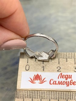 *Кольцо р.19 арт. 1-3050р-702 Вес 1,58 г - фото 227976 *Кольцо р.19 арт. 1-3050р-702 Вес 1,58 г - фото 227976