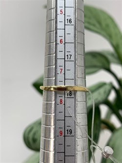 *Кольцо р.18 Белый Фианит Эмаль арт. 2RS0406402100-078 Вес 3 г - фото 228080