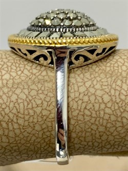 *Кольцо р.18 Марказит арт. MR01675оз-983 Вес 6,23 г - фото 228163