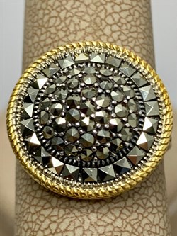 *Кольцо р.18 Марказит арт. MR01675оз-983 Вес 6,23 г - фото 228164