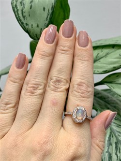 *Кольцо р.18 Опал Эфиопия арт. К-3785зрк117000-142 (Вес около 2,56 г) - фото 228171