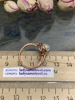 *Кольцо р.18 Опал Эфиопия арт. К-3785зрк117000-142 (Вес около 2,56 г) - фото 228175