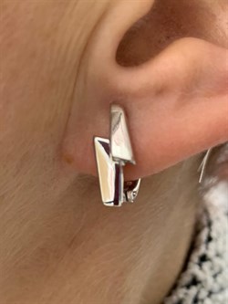 *Серьги арт. 2-3049р-731 Вес 2,77 г - фото 228252