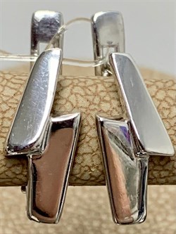 *Серьги арт. 2-3049р-731 Вес 2,77 г - фото 228256