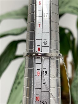 *Кольцо р.18,5 Розовый Фианит Микро вставки арт. к-7192р215-121 (Вес 1,46 г) - фото 228327