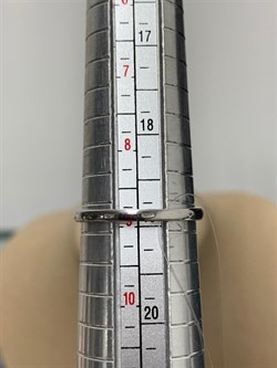 *Кольцо р.19 Сердце Мятный Кварц арт. К-3929рс413500-282 Вес 2,05 г - фото 228353