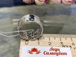 *Кольцо р.18,5 Черный Фианит арт. 310084-216р-979 (Вес 5,16 г) - фото 228394 *Кольцо р.18,5 Черный Фианит арт. 310084-216р-979 (Вес 5,16 г) - фото 228394