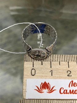 *Кольцо р.18,5 Черный Фианит арт. 310084-216р-979 (Вес 5,16 г) - фото 228395 *Кольцо р.18,5 Черный Фианит арт. 310084-216р-979 (Вес 5,16 г) - фото 228395