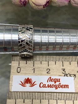 *Кольцо р.18,5 Черный Фианит арт. 310084-216р-979 (Вес 5,16 г) - фото 228397 *Кольцо р.18,5 Черный Фианит арт. 310084-216р-979 (Вес 5,16 г) - фото 228397