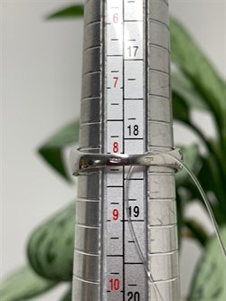 *Кольцо р.18,5 Черный Фианит арт. к-7210р216-453 (Вес 2,82 г) - фото 228402