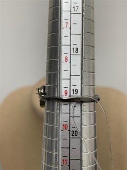 *Кольцо р.19 Родолит Хромдиопсид арт. ATQ-047-Rpз410-046 Вес 3,25 г - фото 228423