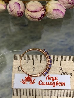 *Кольцо р.19,5 Танзанит Африка арт. К-7208зс464-010 Вес 1,57 г - фото 228457 *Кольцо р.19,5 Танзанит Африка арт. К-7208зс464-010 Вес 1,57 г - фото 228457