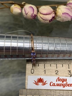 *Кольцо р.19,5 Танзанит Африка арт. К-7208зс464-010 Вес 1,57 г - фото 228458 *Кольцо р.19,5 Танзанит Африка арт. К-7208зс464-010 Вес 1,57 г - фото 228458